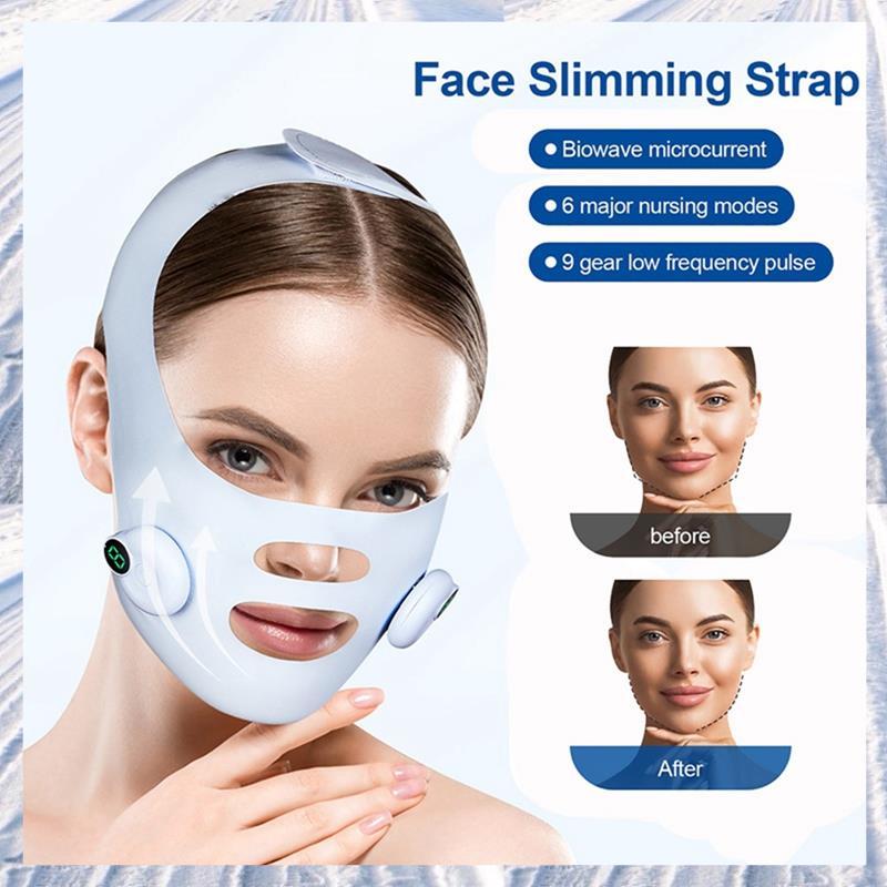 EMS Lifting Machine Double Chin Removal V Line Lift Belt Lifting กระชับ และคอนทัวร์