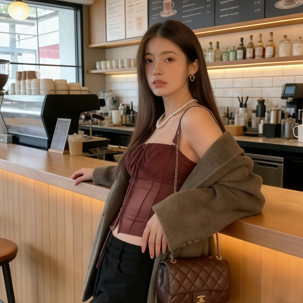QY.shop เสื้อสตรีแขนกุดลูกไม้สั้น เสื้อผ้าแฟชั่นผู้หญิง การออกแบบแบบผูก ใส่สบาย ผ้า สีพื้น-FY1088 ราคา ถูกที่สุด ดีลบีเคเค แกลเลอรีภาพที่ 6