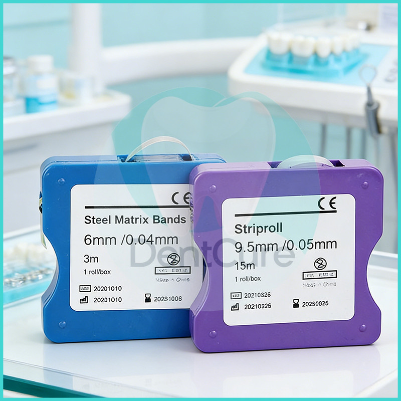 1PCS Dental Clear Matrix Bands Dentistry Polyester Film Matrix Strips Roll Length 15m Thickness 0.05mm Width 9.5mm