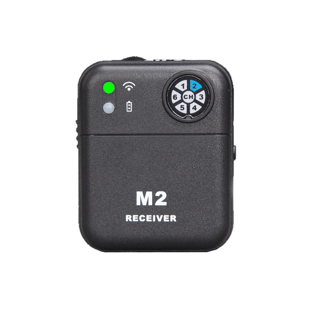 Zhenl 2.4G ระบบตรวจสอบอินเอียร์ไร้สาย Latency ต่ําพิเศษ 10.8ms การตรวจสอบแบบเรียลไทม์ 6 ช่องอิสระ