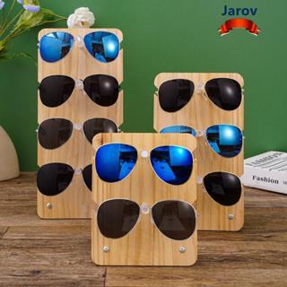 ตัวจัดเก็บแว่นกันแดดหลายชั้น ทำจากไม้เนื้อแข็ง