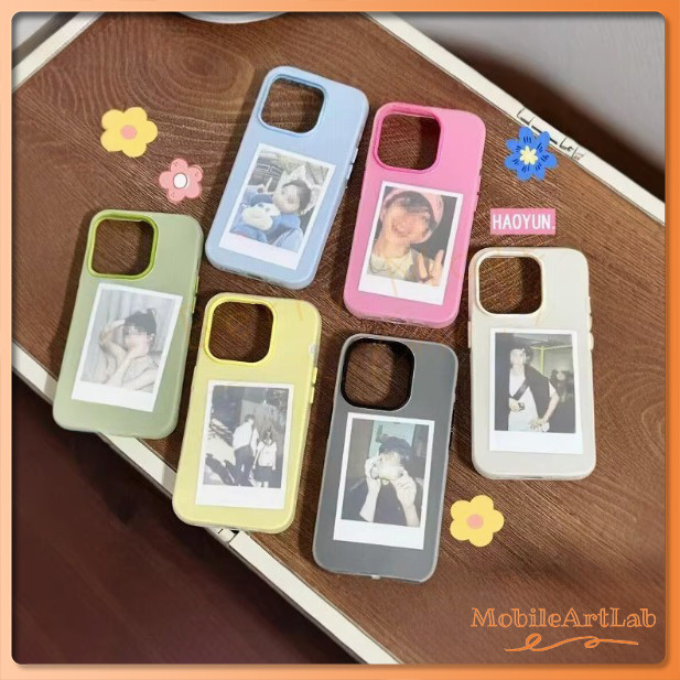 จัดส่งทันที เคสสำหรับไอโฟน15 สีเด่น เคสด้านครอบสองชั้นสีสัน สำหรับ IPhone13 11 12 14PLUS 7/8 15 16Pro PROMAX XSXR XSMAX