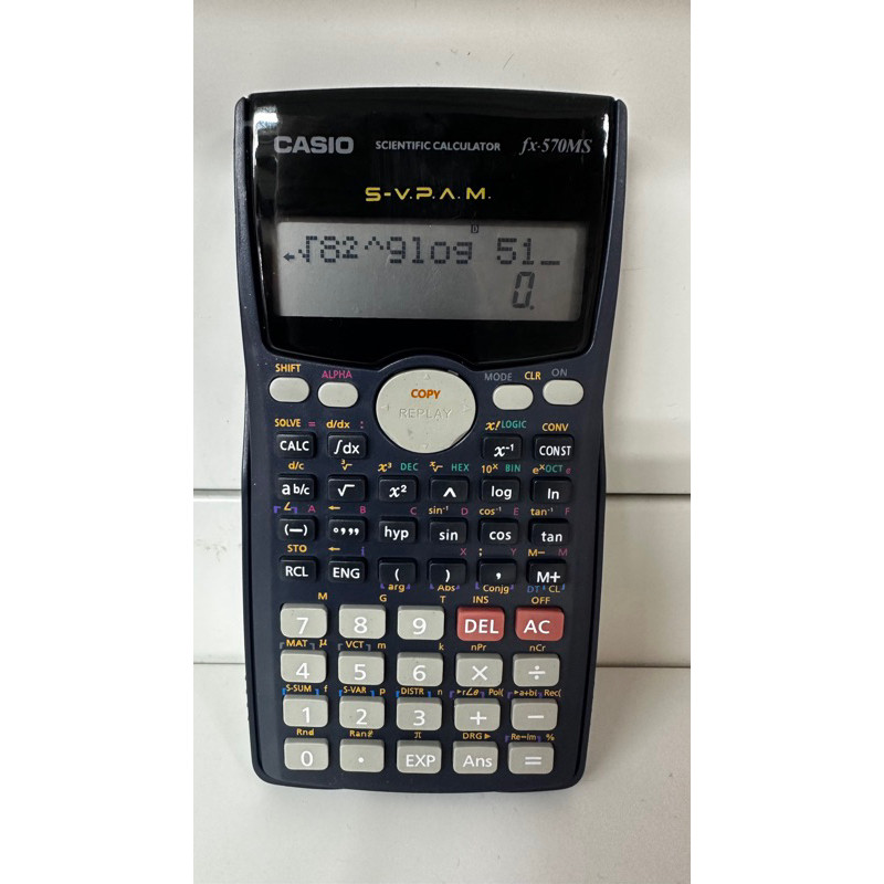 SCIENTIFIC CALCULATOR FX-570MS สําหรับ SCHOOL & OFFICE