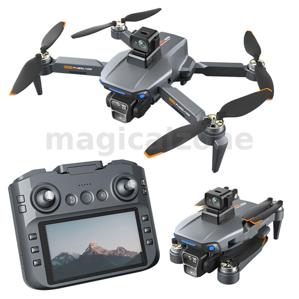 FUNSKY B8S GPS0 5G WiFi FPV พร้อมตัวควบคุมหน้าจอ LCD ขนาด 5.9 นิ้ว 720P HD Dual กล้อง Servo Gimbal 3