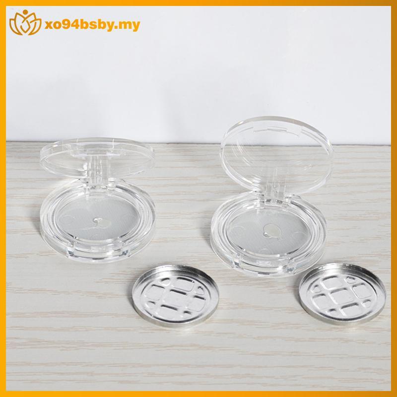 Xo94bsby 2.5g Empty Single Slot Eyeshadow Palette Blush กล่องเครื่องสําอางแบบพกพาแต่งหน้าคอนเทนเนอร์