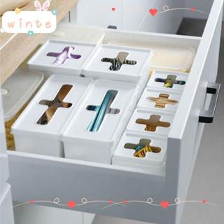 Winte กล่องเก็บทิชชู่ แบบไม้กางเขน พร้อมฝาปิด สําหรับครัวเรื…