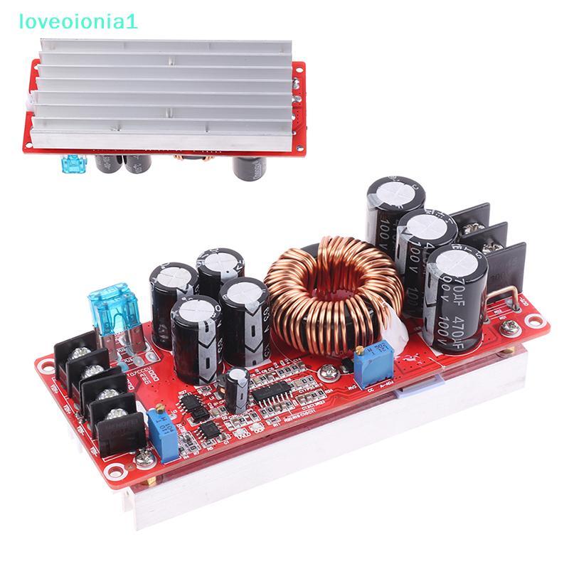 loveoionia1 1200W 20A DC-DC Converter Boost รถ Step-up Power Supply โมดูล 8-60V ถึง 12-83V IA