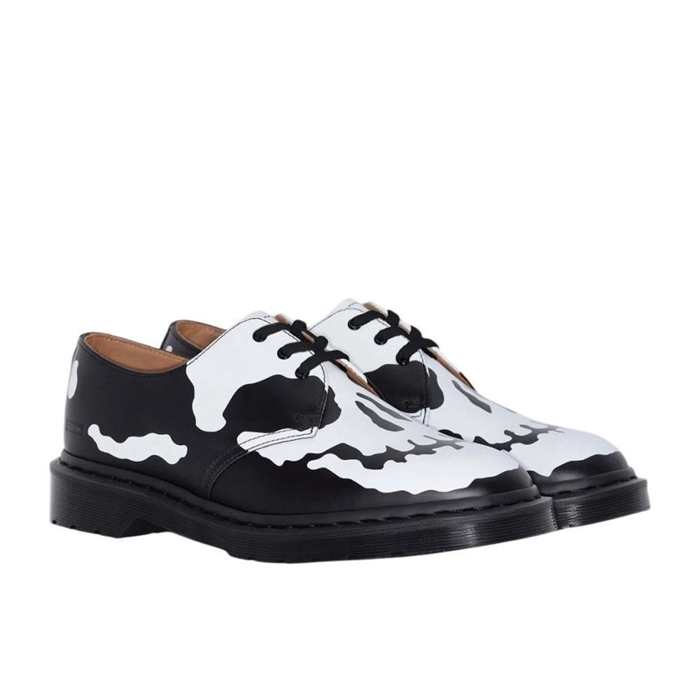 Supreme × Dr.Martens 1461 Skull 3 Eye Shoe BlackWhite (25FW Week 14) Unused
