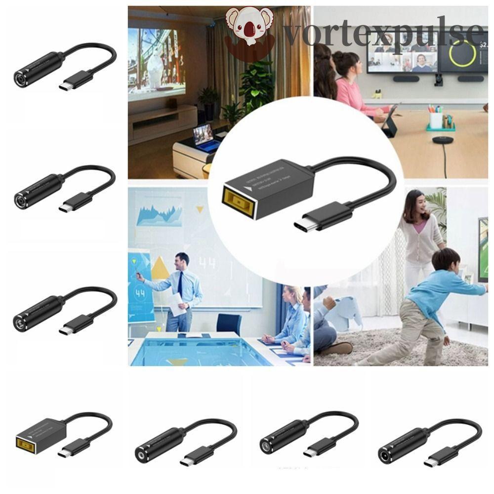 VORTEXPULSE Type-C To DC Jack สายชาร์จ, PD 65W PD Output DC To Type-C สายชาร์จ, 3A Automatic Recogni