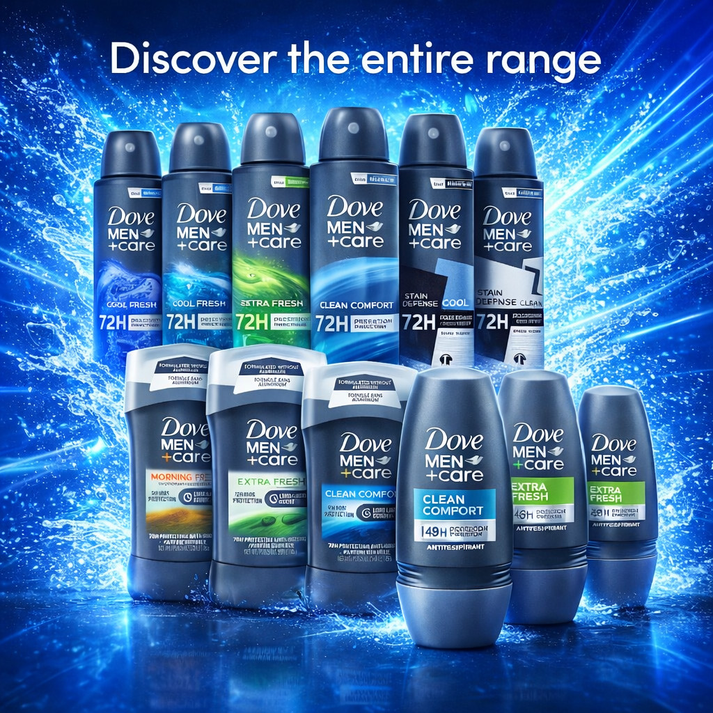 DOVE MEN CARE Antiperspirant /Deodorant /Sprayโรลออน ระงับกลิ่นกาย พร้อมส่ง.