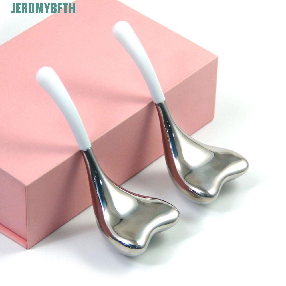 JEROMYBF Fishtail Ice Globes, Eyes Puffiness Facial Globes Roller, Cryo Sticks สแตนเลส Freeze SPA Ic