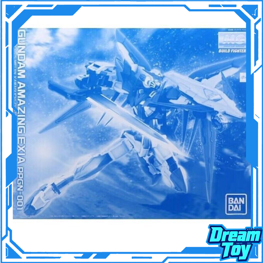 Bandai MG PPGN-001 กันดั้ม Amazing Exia | กันดั้มสร้างนักสู้ | ชุดโมเดลพลาสติกสูทมือถือแบบกําหนดเอง 