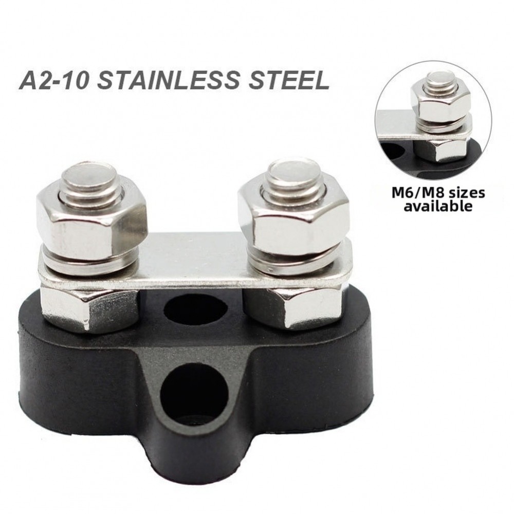 บล็อกเทอร์มินัลไฟฟ้าพร้อมการติดตั้งแบบ Dual Stud และวัสดุ PA66 สําหรับรถยนต์
