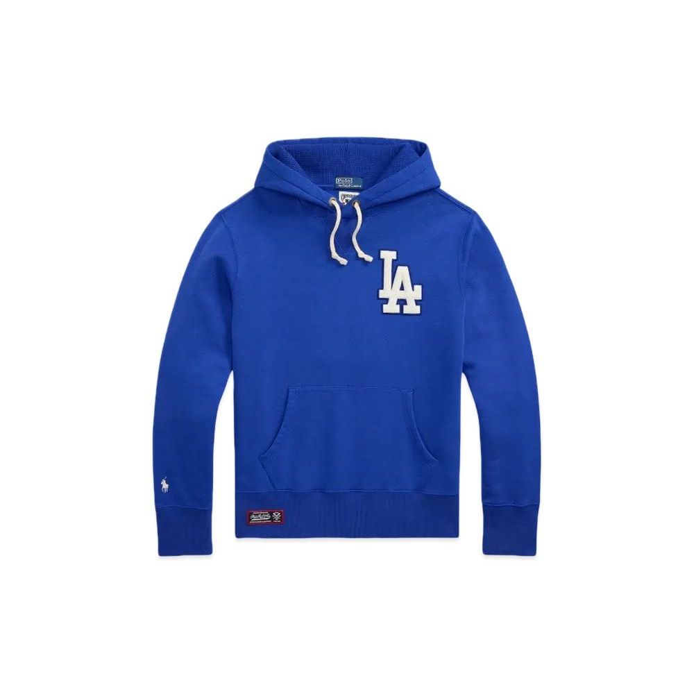 Polo Ralph Lauren x MLB Dodgers Fleece Hoodie Blue Unused