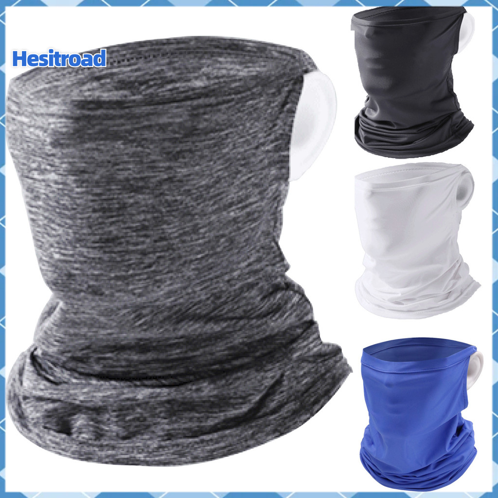 [Meanwha] Unisex Motorcycle UV Protection Face Bandana Tube Scarf Neck Gaiter Balaclava