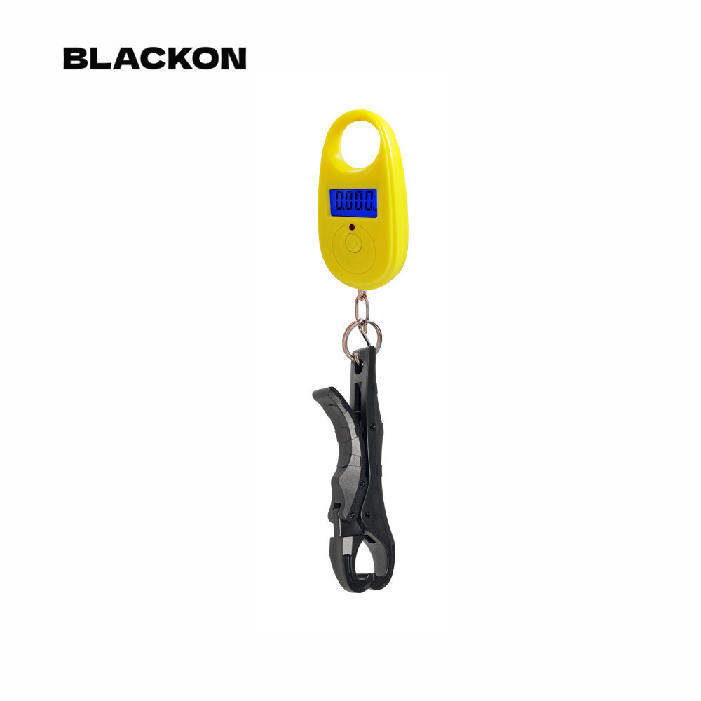 BLACKON Fish Lip Gripper รองรับน้ำหนักสูงสุด 55 ปอนด์ เครื่องชั่งน้ำหนักปลาอเนกประสงค์ พลาสติกทนทาน