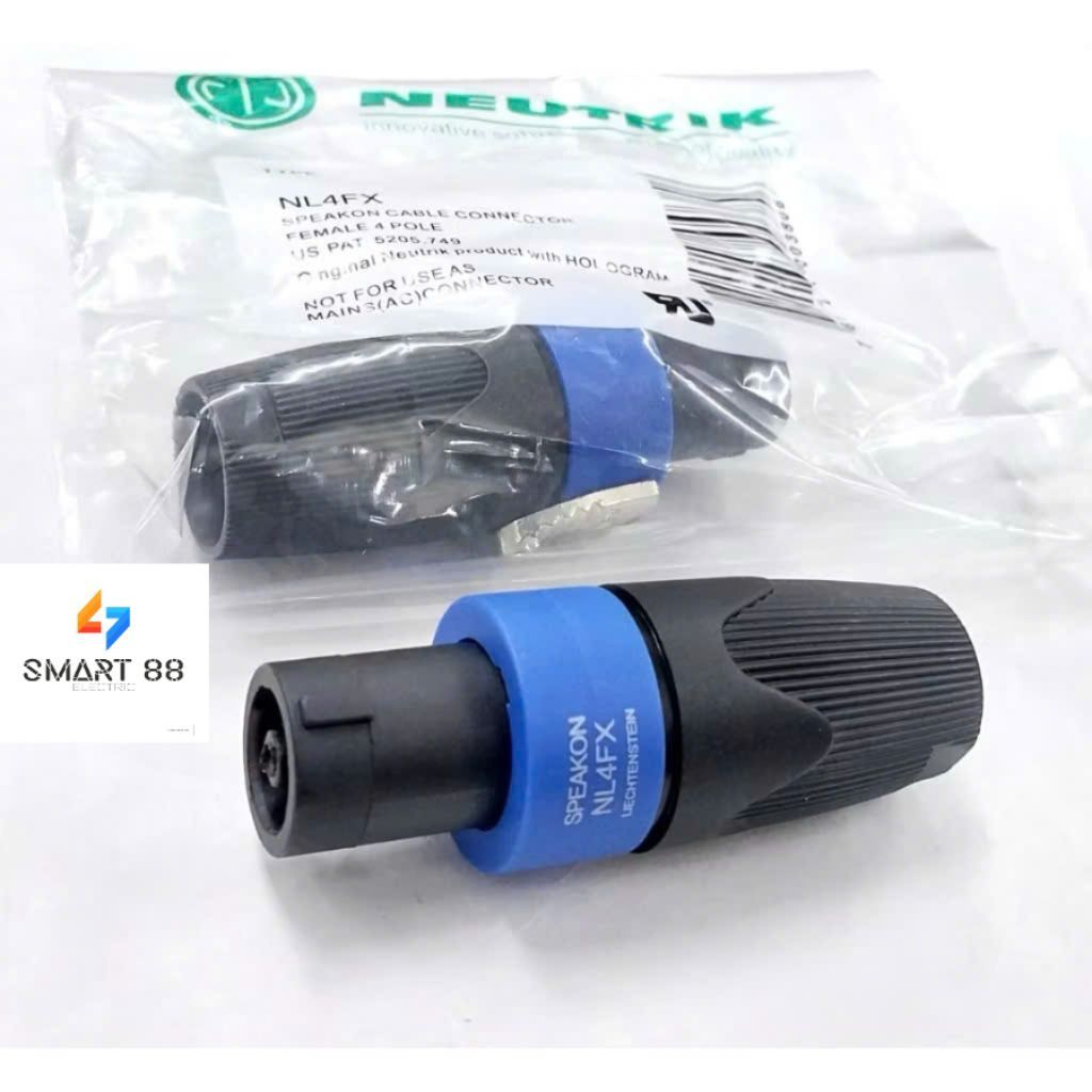 SMART88- แจ็คลําโพง NEUTRIK สวยๆ (Coda) SPEAKON NL4FX