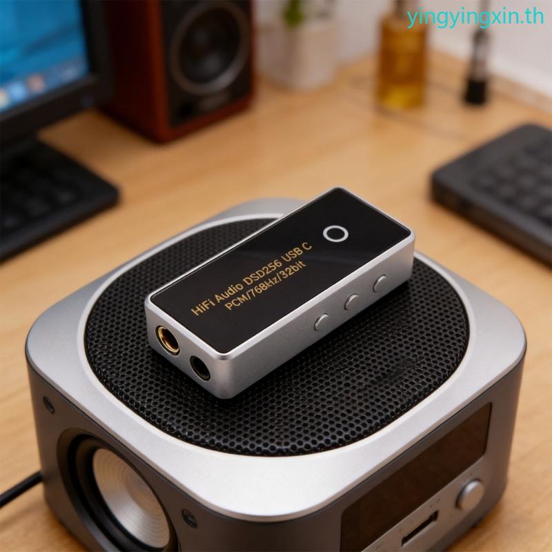 YIN HiFi Auditory ถอดรหัสพร้อมชิป CS43198 คู่สําหรับสมาร์ทโฟนประเภท C