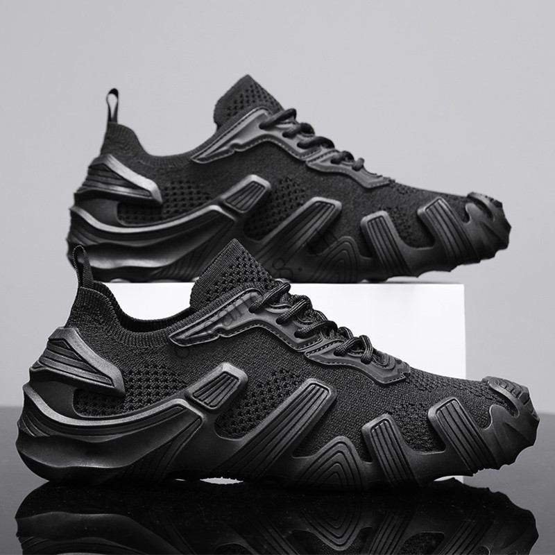 ระบายอากาศกลางแจ้งรองเท้าอินเทรนด์หนา soled ทุกการแข่งขันรองเท้าลำลองรองเท้าผู้ชายใหม่แฟชั่นกีฬา4hvj