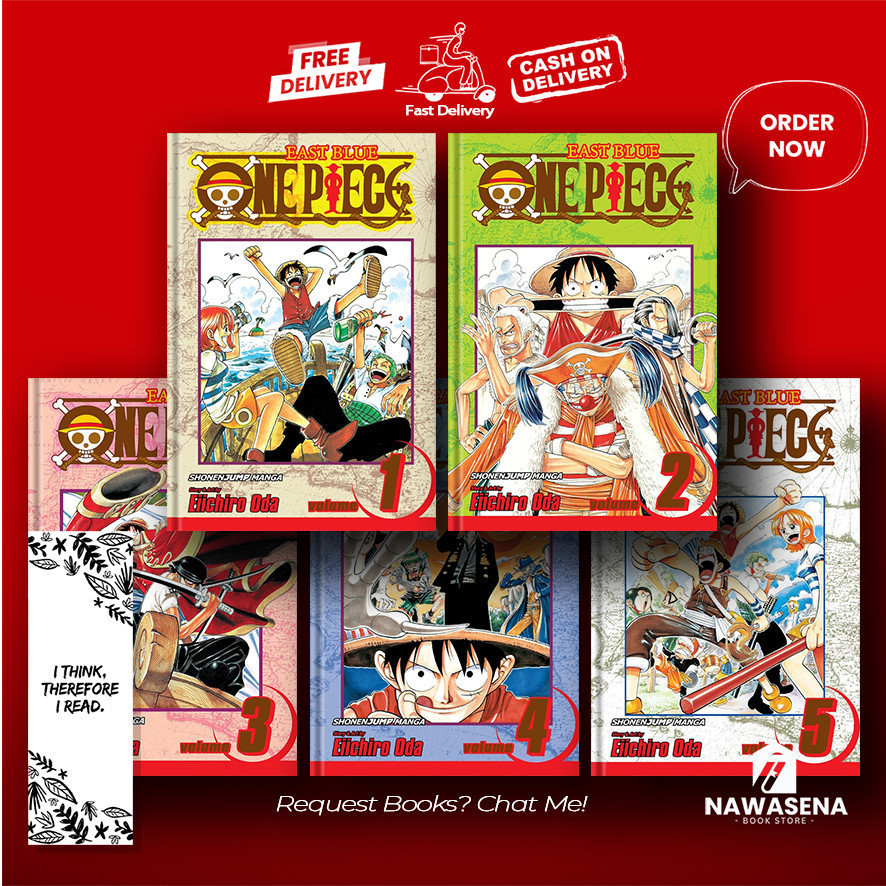 (มังงะ) One Piece Vol. 1 - ฉบับที่. 50 โดย ไออิจิโระ โอดะ (อังกฤษ)