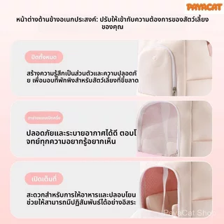 [ของแท้แบรนด์ร่วม Anti-Exciting Four Seasons Universal] PAYACAT Cat Bag Outing Portable Cat Backpack Dog Outing Bag Anti-Exciting Pet Space Bag Anime Co-Branded Pet Backpack Goods Recine