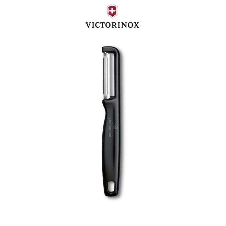Victorinox Iota Peeler Straight Double Edge มีดปอก มีดปอกเปลือก ผักและผลไม้ มีดปอกผลไม้ แบบใบมีดเรียบ (6.0942)