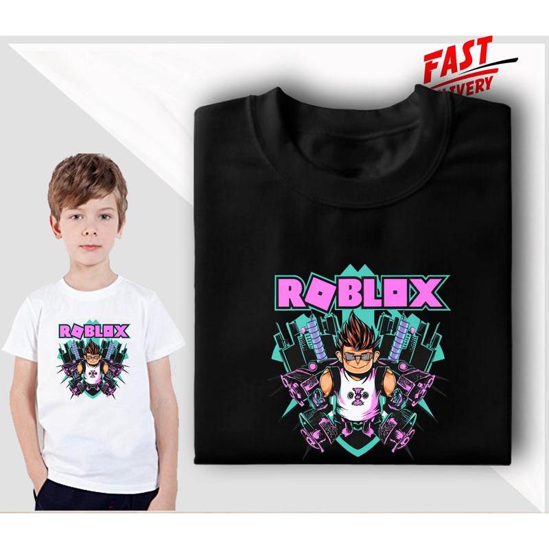 5 MC เสื้อยืดสําหรับทั้งหญิงและชาย เสื้อเด็ก Roblox