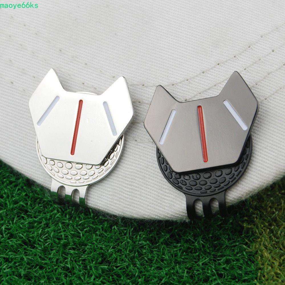 MAOYE Golf Hat Clip Ball Marker, Zinc Alloy Magnetic Golf Marker, Golf Ball Marker Small All-Portabl