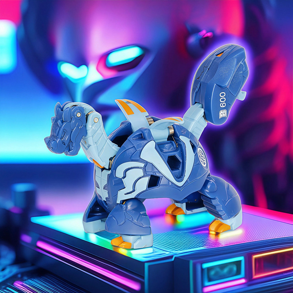 Shijia Bakugan Kid Bakugan Diamond ของแท้อัพเกรด Basalt Kirin Bakugan Battle ของเล่นสามเหลี่ยมสกรู