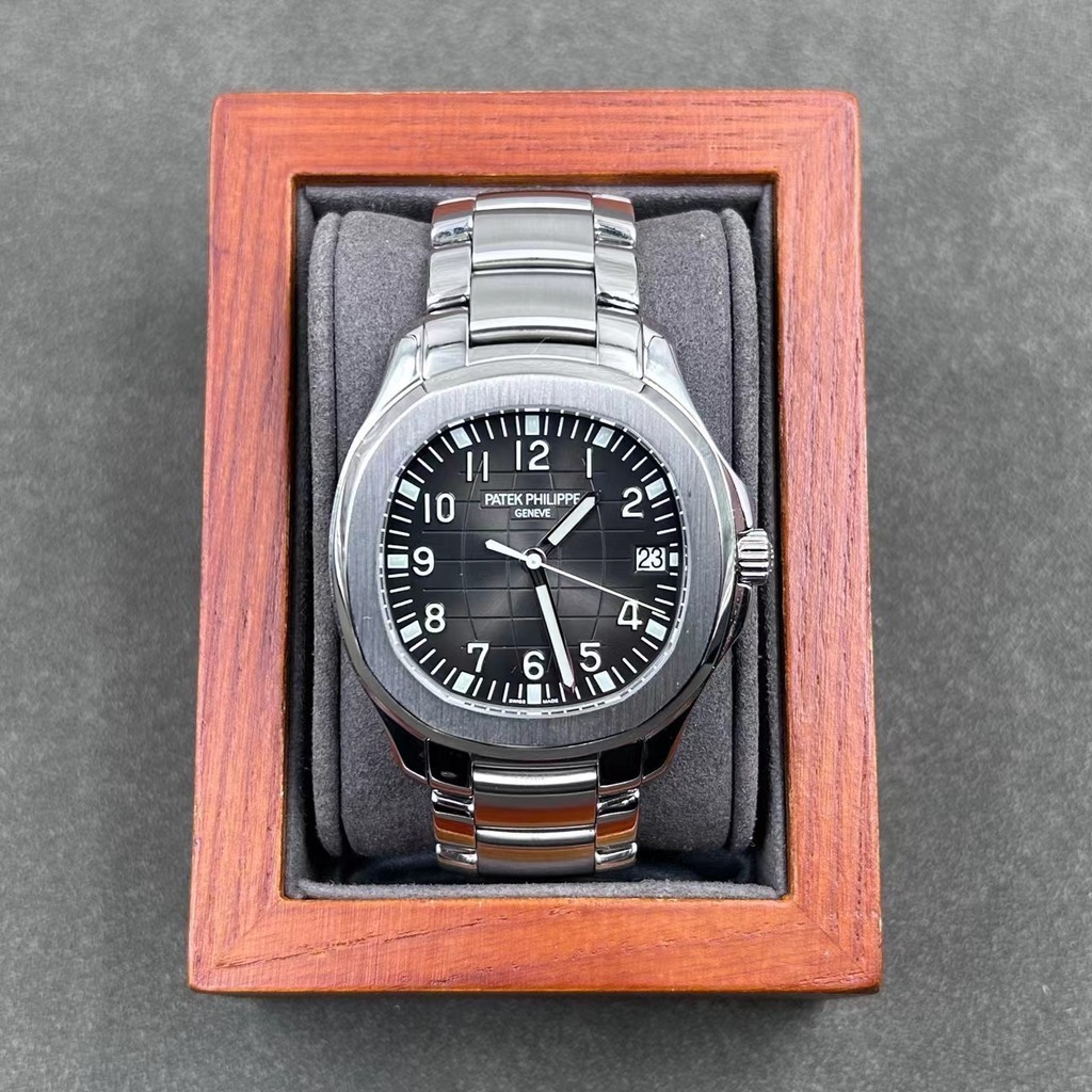 Steel Patek Philippe AQUANAUT Series Stainless Steel Automatic Mechanical Mens Watch 5167/1A-001