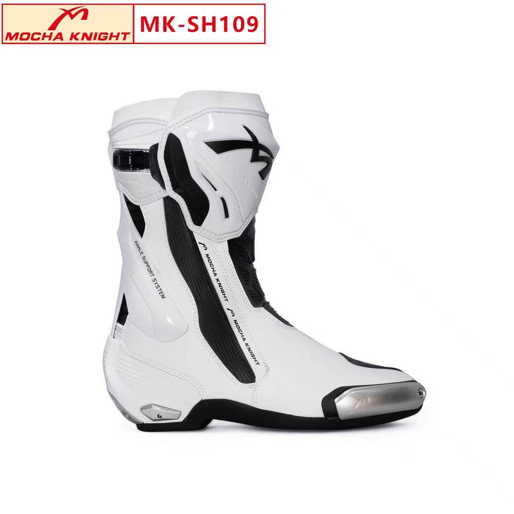 Pengcheng Mocha Knight MK019 รองเท้าขี่มอเตอร์ไซค์ติดตาม, A-Star BENKIA รุ่นผู้ชายและผู้หญิง