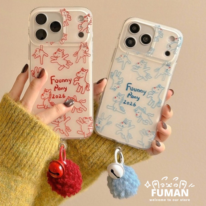 น่ารักตลก Pony เคสโทรศัพท์สําหรับ Realme V70 V70s V60 Q3 P1 Pro V50 V50s V23 V23i V13 Q5i Q3s Q3t Q3