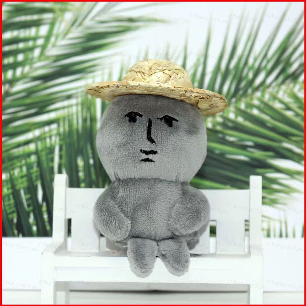 ใช่3 My Friend Rabbit Ugly-น่ารักแมงกะพรุนสีชมพูกระต่ายหมวกฟางสีดําตุ๊กตา ตุ๊กตา ของเล่นสําหรับเด็กผ