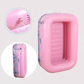 ลายน่ารัก สระว่ายน้ำเด็ก 2ชั้น 3 ชั้น PVC สระน้ำเป่าลม swimming pool สระว่ายน้ำลายนางเงือก 120cm/150cm