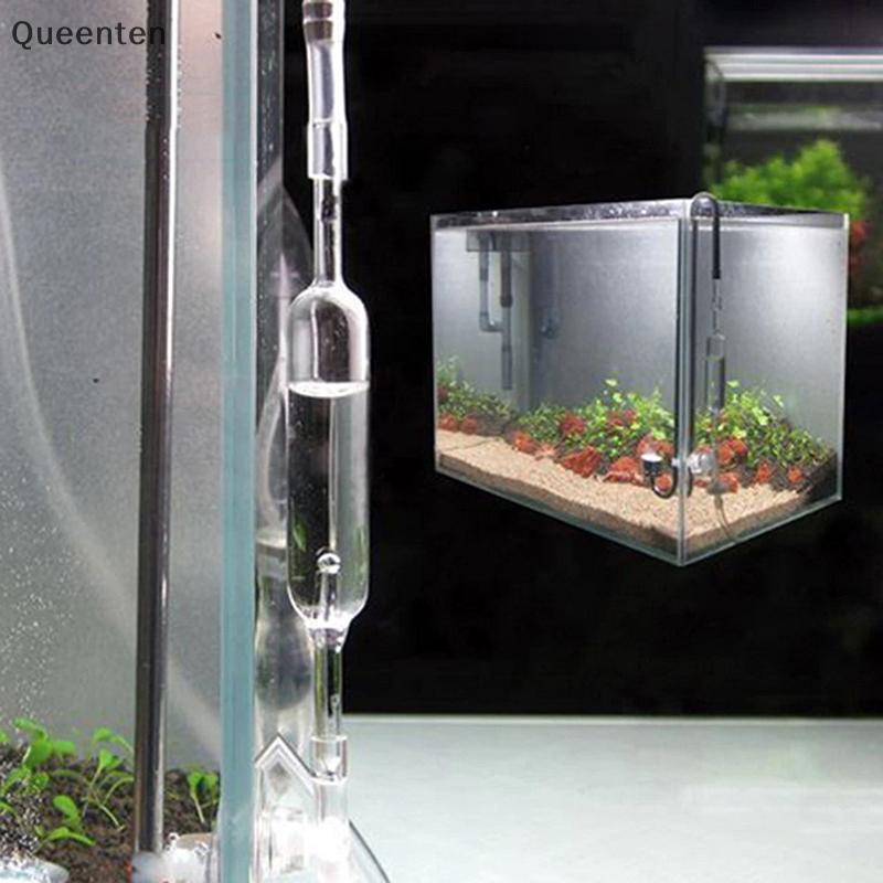 Queenten Aquarium CO2 Bubble Counter น้ําพืชถังปลา CO2 Regulator ฉีดระบบวัดอุปกรณ์ CO2 Diffuser อุปก