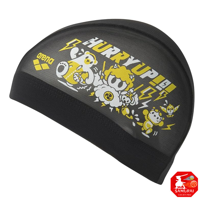 arena Swim Cap Unisex Mesh Cap L Size Swimming Training Mesh Material AS6SSC56U