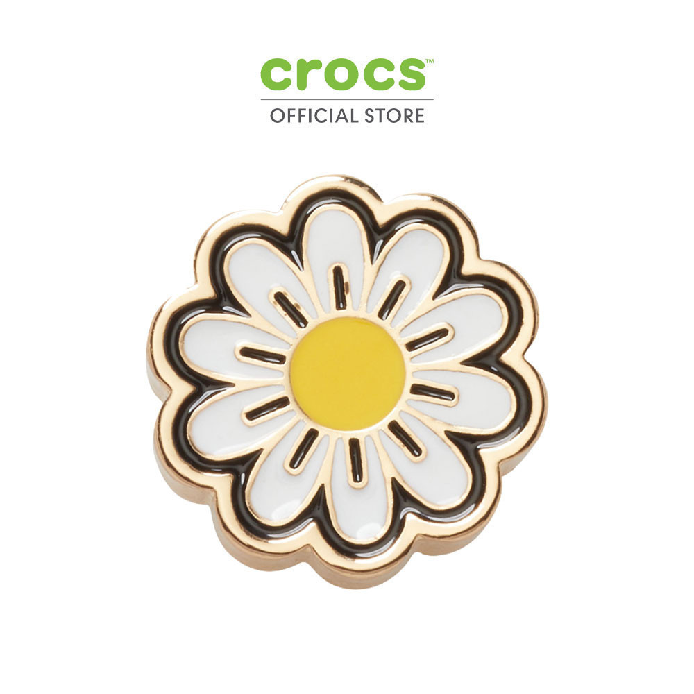 CROCS ตัวติดรองเท้า JIBBITZ ELEVATED DAISY