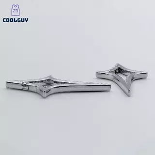 [YLSW] Y2K Star Geometric Carabiner พวงกุญแจ - กระเป๋าเป้สะพายหลังโกธิคตกแต่ง TH
