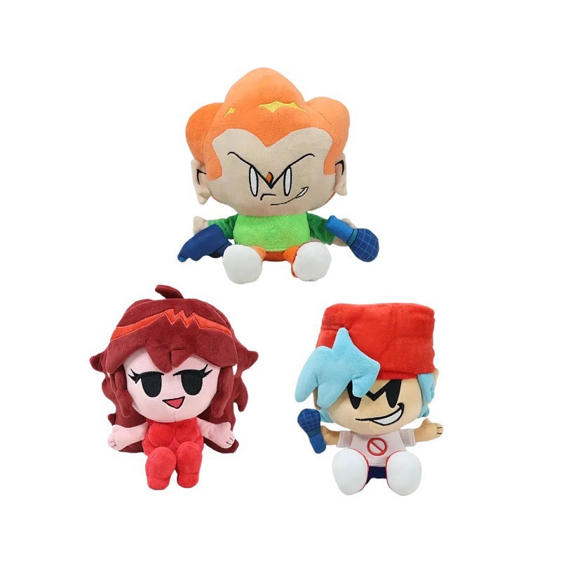 FNF Nene Pico Darnell ตุ๊กตา Friday Nights Bullshirt ตุ๊กตาตุ๊กตา