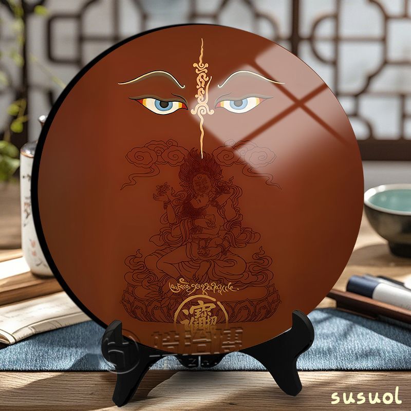 New Product#The Eye of Wisdom of the Buddha, a decorative picture frame for the living room, a gift 