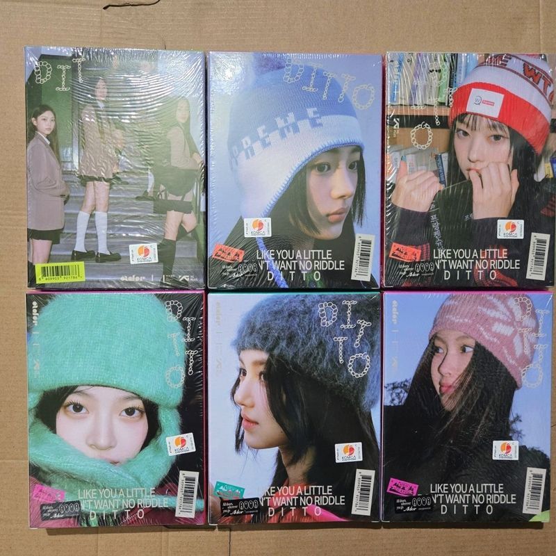 Newjeans omg ditto Single Cover herin Single Cover minji Single Cover Danielle ของแท้ Version
