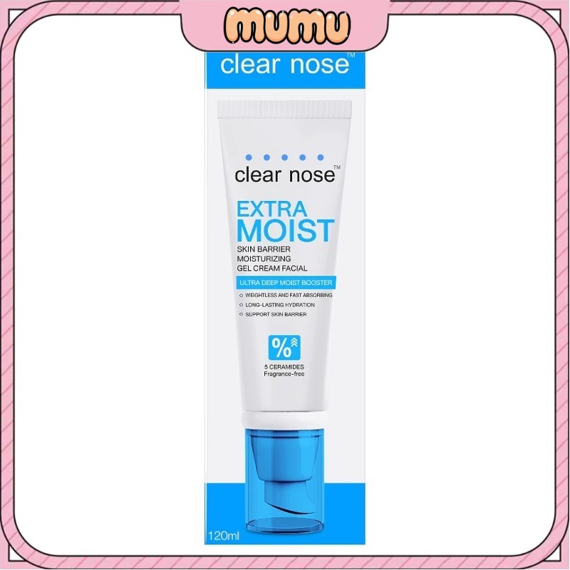 Clear Nose Extra Moist Skin Barrier Moisturizing Gel Cream 120ml 1ชิ้น.