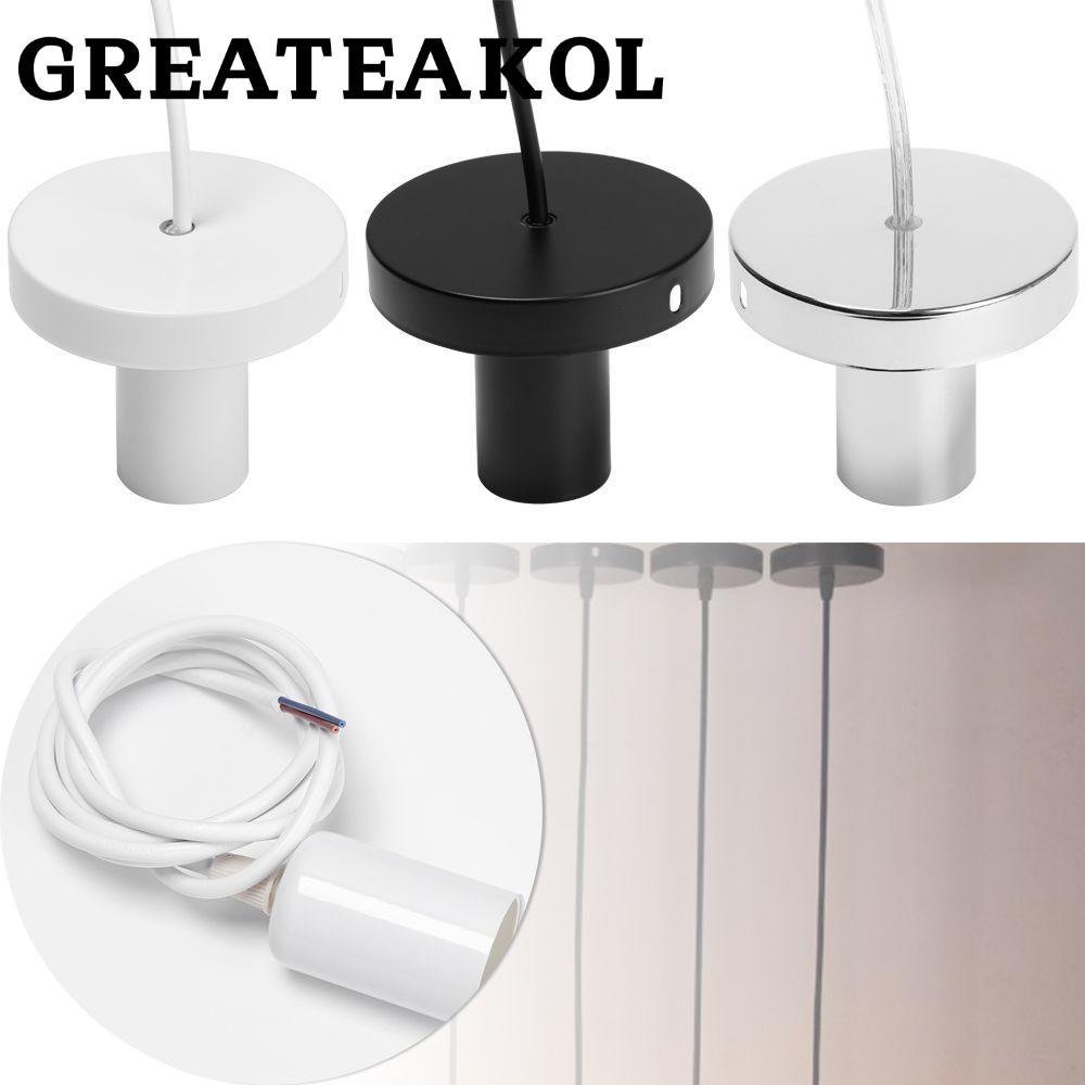 GREATESKOL 0.5 M/0.8 M/1 M/1.2 M/1.5 M/2 M E27 โคมไฟผู้ถือ Hot Vintage Retro จี้หลอดไฟซ็อกเก็ต