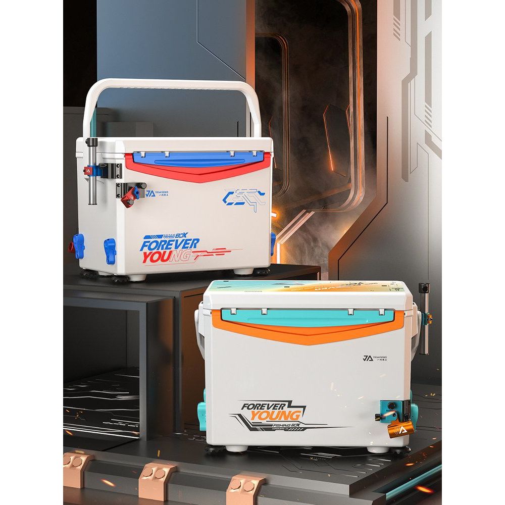 Yifan Seiko สไตล์ใหม่ Glacier สีส้ม อุปกรณ์เสริมสำหรับการตกปลาง่ายต่อการพกพาและใช้งานสะดวก