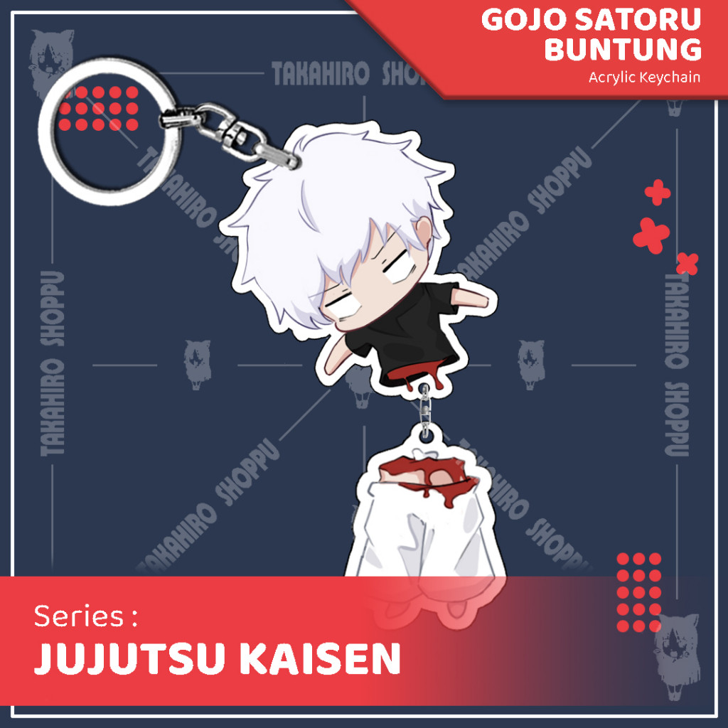 Gantungan Kunci / พวงกุญแจ Arkik Jujutsu Kaisen GOJO BUNTUNG