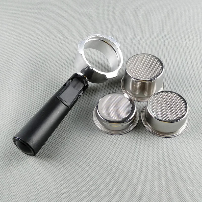 Donlim-51mm Bottomless Coffee Handle Portafilter สําหรับเครื่องชงกาแฟมืออาชีพ เครื่องชงกาแฟในครัวเรื