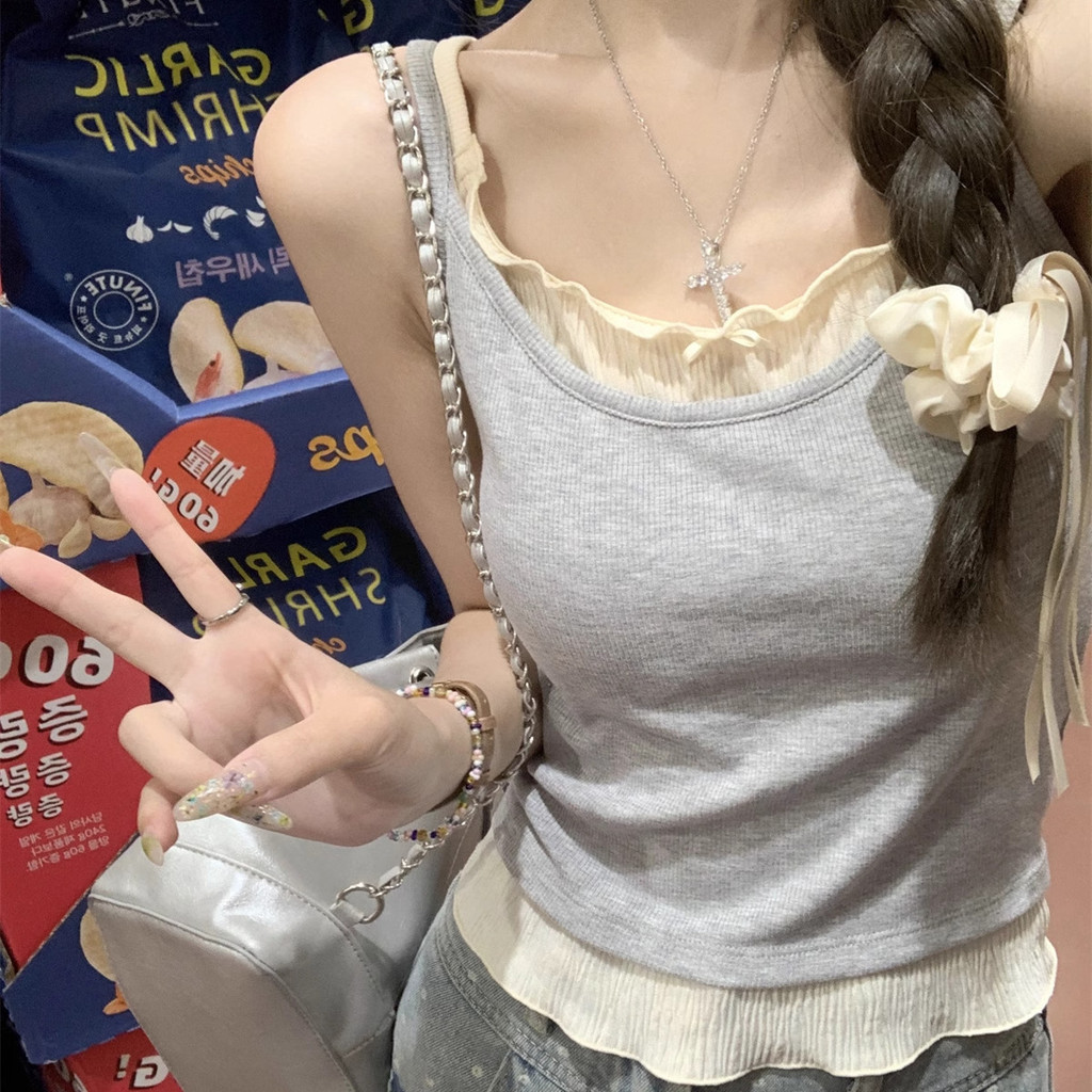 ชุดลูกไม้สองชิ้นสำหรับผู้หญิง กางเกงขาสั้นอเนกประสงค์ DD309