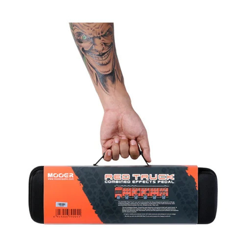 MOOER รถบรรทุกสีแดงรวมเอฟเฟกต์เหยียบกีตาร์ไฟฟ้า Multi-Effects เหยียบในตัว Pure Boost ไดรฟ์ Dist Mod 