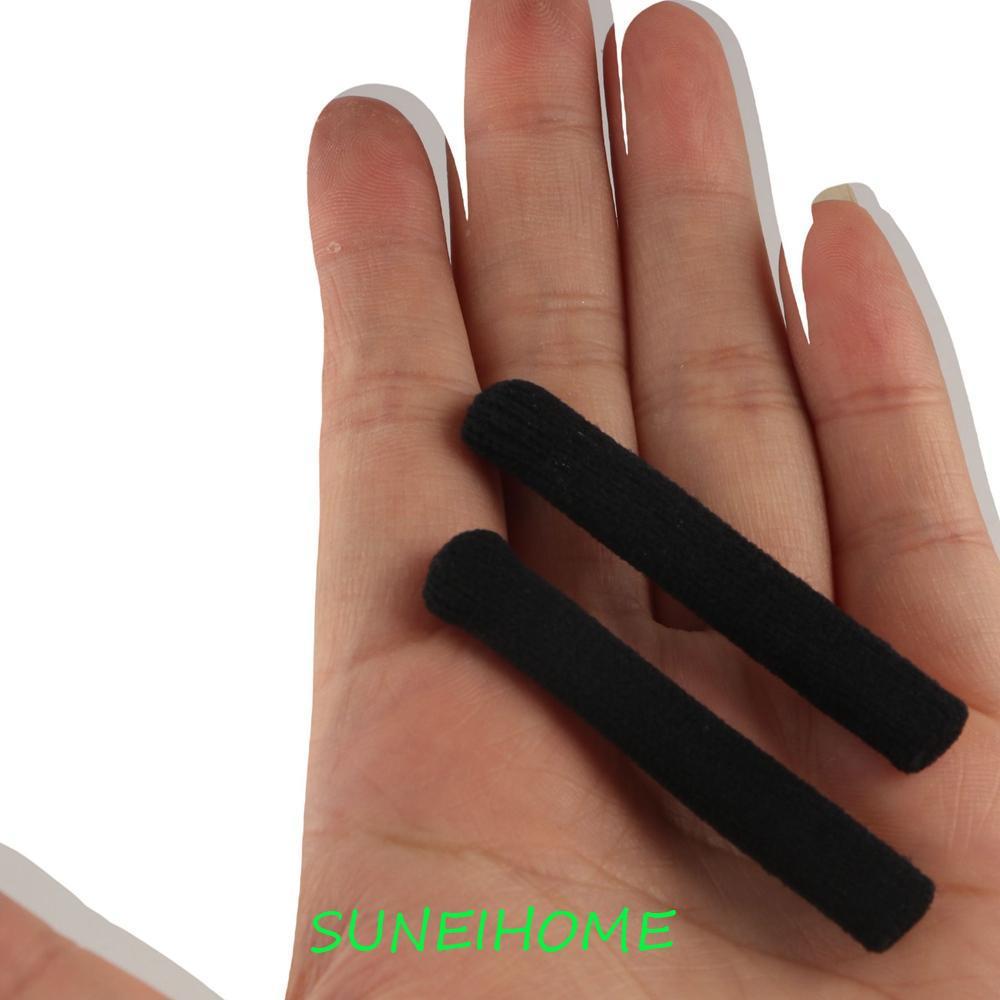 SUNEIHOME ปลอกขาแว่นตาถักเบาะลม ยืดหยุ่นสูง นุ่มสบาย Anti-drop Easy Fixing ฝาครอบเท้า ใช้ทุกวัน