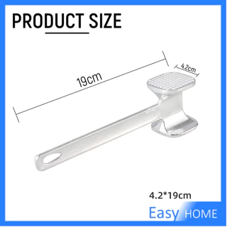 ค้อนทุบเนื้อ เพิ่มความนุ่ม ค้อนทุบเนื้อสแตนเลส เกรด A meat hammer